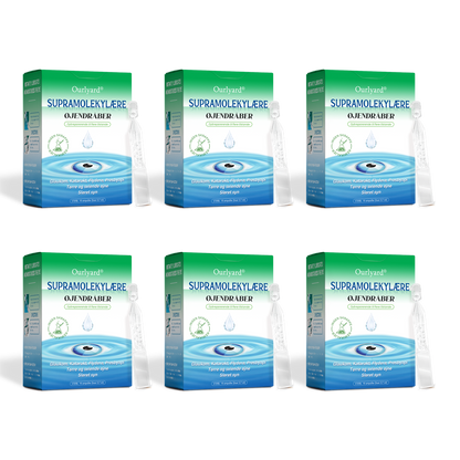 👩‍⚕️Ourlyard® Supramolekylære Øjendråber ✅Godkendt af Lægemiddelstyrelsen (Velegnet til grå stær, svævende pletter, AMD, tørre øjne og presbyopi)