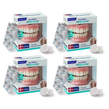 ✅ Fremstillet og sendt fra Danmark | Ourlyard® Suction-fit Komplett Tandprotes 🦷🦷