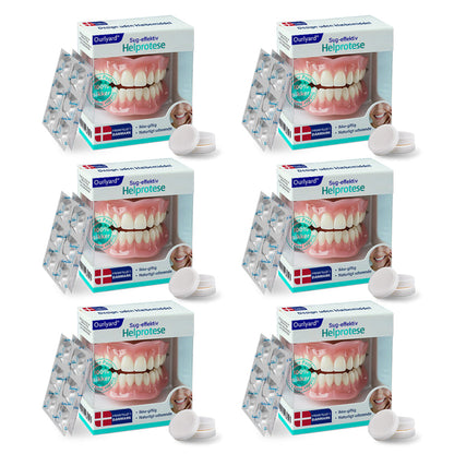 ✅ Fremstillet og sendt fra Danmark | Ourlyard® Suction-fit Komplett Tandprotes 🦷🦷